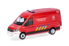 Herpa 099387 - H0 - VW Crafter Kasten Interventionsteam Technik Feuerwehr